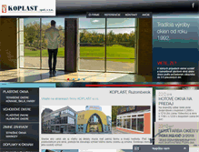 Tablet Screenshot of koplast-online.sk